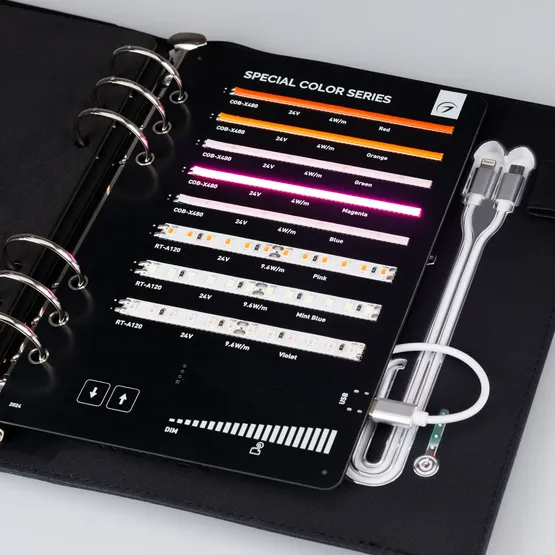 Фото #2 товара Демокейс Ленты светодиодные ARL-BOOK-M1-235х180mm (8000 mAh) (Arlight, -)