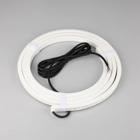 Фото #4 товара Светодиодная лента герметичная NOVA-SIDE-PU-B84-12x20mm 24V RGB-Day (15 W/m, IP68, 3m, wire x1) (Arlight, Полиуретан)