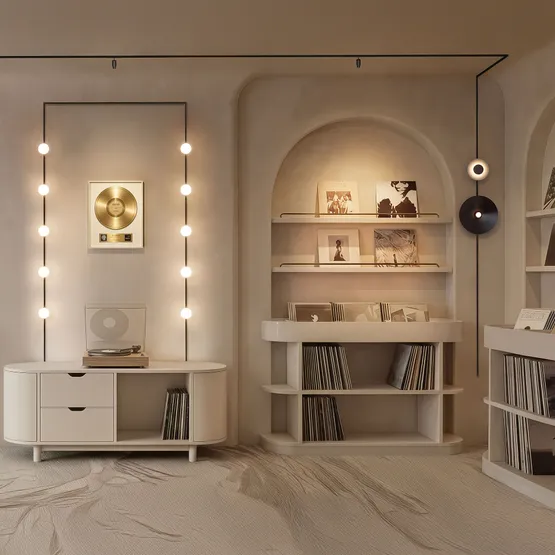 Фото #5 товара Светильник MAG-MICROCOSM-VINYL-R170-7W Day4000 (BK, 150 deg, 24V) (Arlight, IP20 Металл, 5 лет)