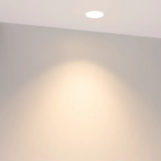 Фото #6 товара Светильник MS-ARADO-TRIMLESS-R65-9W Warm3000 (WH-WH, 55 deg, 230V) (Arlight, IP20 Металл, 5 лет)