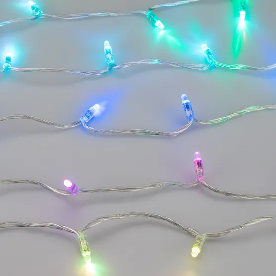 Фото #4 товара Светодиодная гирлянда ARD-STRING-CLASSIC-9000-CLEAR-60LED-LIVE RGB-SPI (12V, 40W) (Ardecoled, IP65)