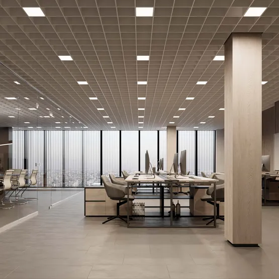 Фото #4 товара Светильник DL-GRIGLIATO-S190x190-24W Day4000 (GR, 100 deg, 230) (Arlight, IP40 Металл, 5 лет)