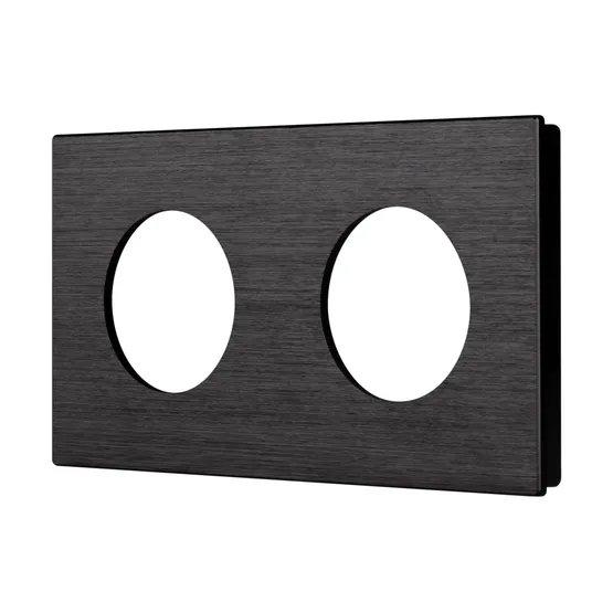 Фото #1 товара Рамка алюминиевая FRM-PRESTO-ALR-2-BK (Arlight, -)