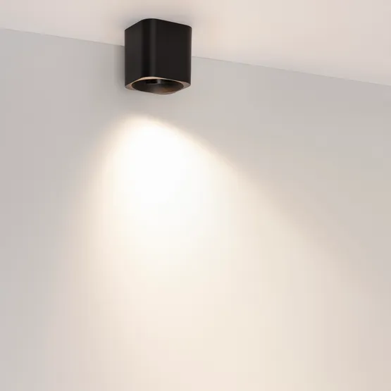 Фото #3 товара Светильник SP-ACENTO-S95x95-10W Day4000 (BK, 20-45 deg, 230V) (Arlight, IP20 Металл, 5 лет)