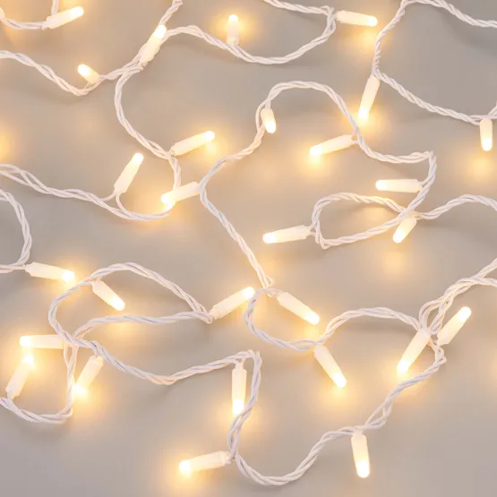 Фото #3 товара Светодиодная гирлянда ARD-STRING-CLASSIC-10000-WHITE-100LED-MILK-STD Warm (230V, 7W) (Ardecoled, IP65)