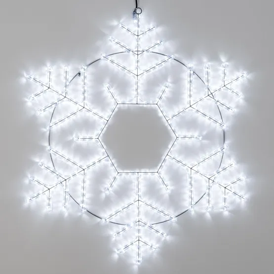Фото #4 товара Фигура светодиодная ARD-SNOWFLAKE-M10-1000x900-504LED White (230V, 31W) (Ardecoled, IP65)