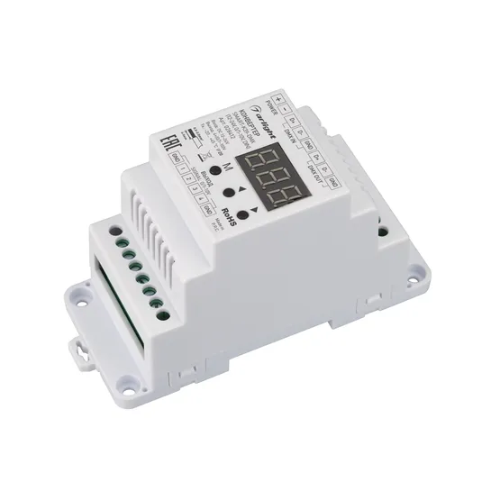 Фото товара Конвертер SMART-K39-DMX (12-24V, 0/1-10V, DIN) (Arlight, Металл)