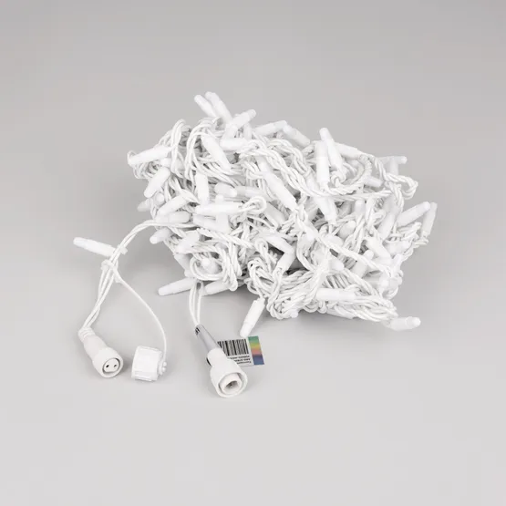 Фото #2 товара Светодиодная гирлянда ARD-STRING-CLASSIC-20000-WHITE-200LED-MILK-SYNC RGB (230V, 13W) (Ardecoled, IP65)