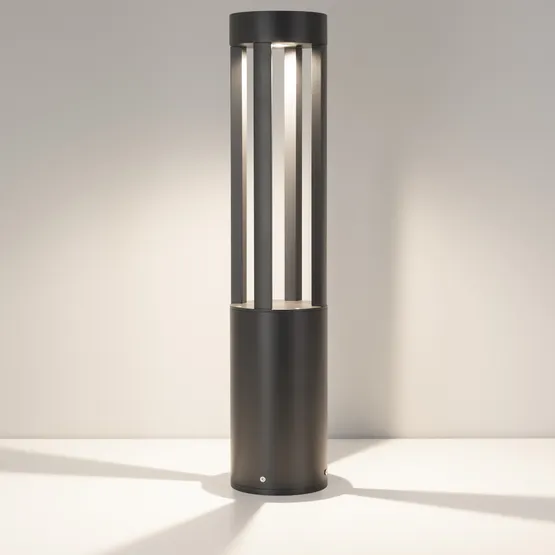 Фото #5 товара Светильник LGD-CASTELLO-BOLL-H1200-20W Warm3500-MIX (GR, 80 deg, 230V) (Arlight, IP65 Металл, 5 лет)