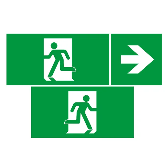 Фото товара Пиктограммы EMGP-PROOF-L-KIT (Комплект из 3-х наклеек) (Arlight, Винил)