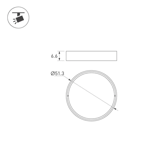 Фото #4 товара Светофильтр LGD-ARTIFACT-COLORFUL-FRAME-R55 (BK-GN) (Arlight, Металл)