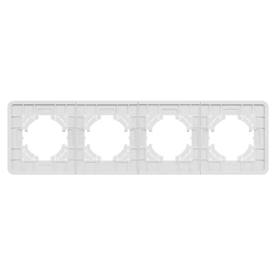 Фото #2 товара Рамка стеклянная FRM-OMALI-GS-4-WH (Arlight, -)