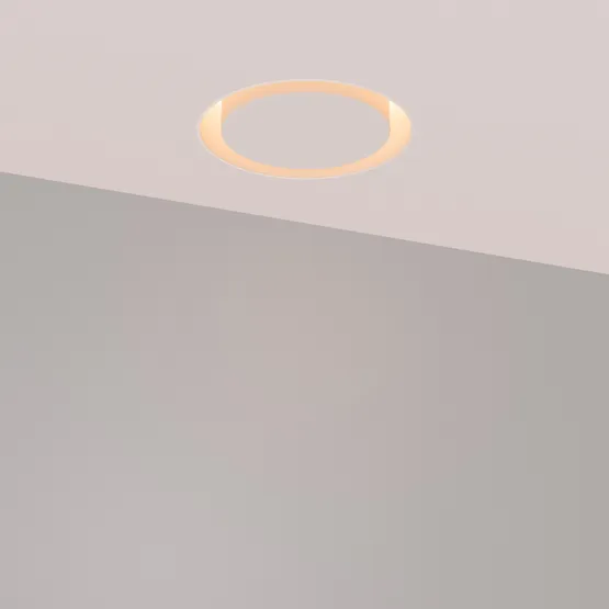 Фото #7 товара Светильник SP-ARCLOOP-TRIMLESS-D180-20W Day4000-Warm3000 (WH, 120 deg, 230V) (Arlight, Алюминий)