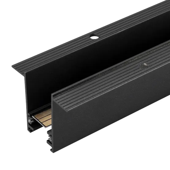 Фото #1 товара Трек встраиваемый MAG-TRACK-2538-F-1000 (BK) (Arlight, IP20 Металл, 5 лет)