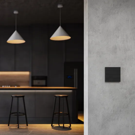 Фото #2 товара INTELLIGENT ARLIGHT Кнопочная панель SMART-ZB-801-22-1G-4SC-MULTI-IN Silver (230V) (IARL, IP20 Пластик, 5 лет)