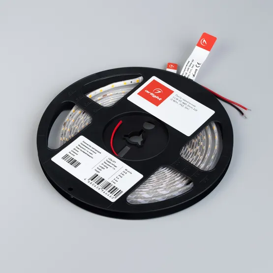 Фото #3 товара Светодиодная лента герметичная ULW-SE-A80-5mm 24V Warm3000 (5 W/m, IP65, 5m) (Arlight, CRI>90)