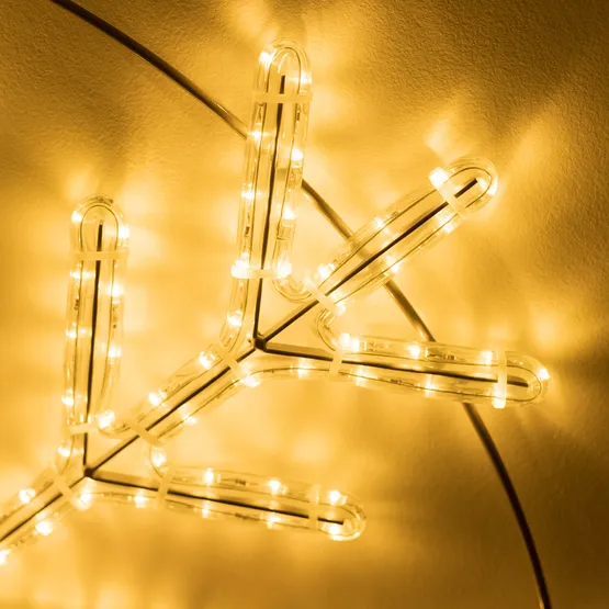 Фото #4 товара Фигура светодиодная ARD-SNOWFLAKE-M8-950x950-540LED Warm (230V, 33W) (Ardecoled, IP65)