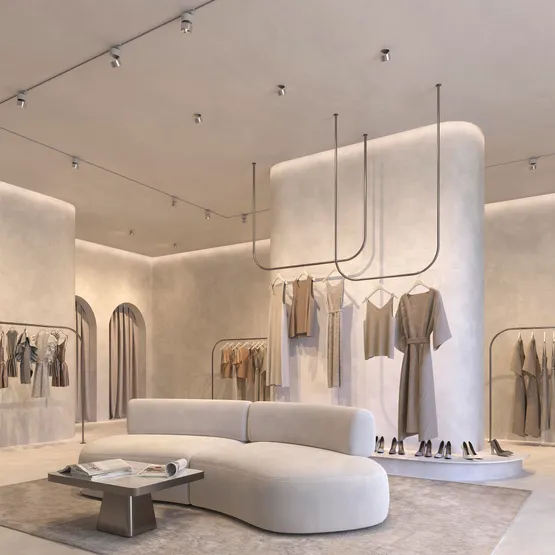 Фото #4 товара Светильник SP-PLURIO-TRACK-4TR-R77-9W Warm3000 (WH-CHR, 36 deg, 230V) (Arlight, IP20 Металл, 3 года)