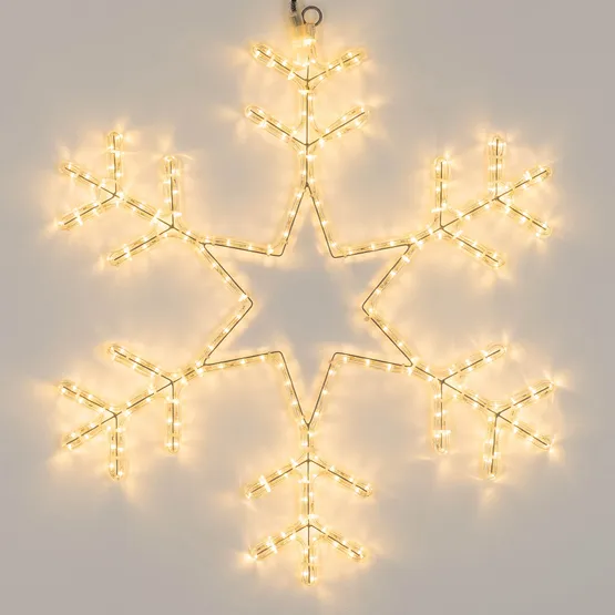 Фото #4 товара Фигура светодиодная ARD-SNOWFLAKE-M4-750x750-324LED Warm (230V, 18W) (Ardecoled, IP65)