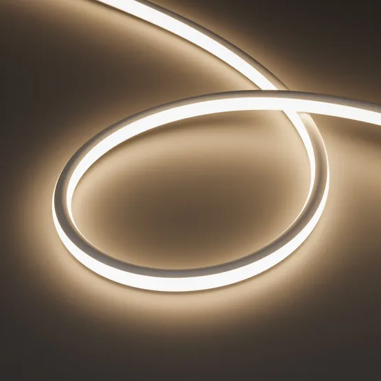 Фото #1 товара Светодиодная лента герметичная WAVE-TOP-A560-18x15mm 24V Day4000 (10 W/m, IP54, 5m, wire x1) (Arlight, Вывод прямой, 3 года)