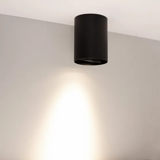 Фото #4 товара Светильник SP-FOCUS-R110-18W Day4000 (BK, 24 deg, 230V) (Arlight, IP54 Металл, 5 лет)