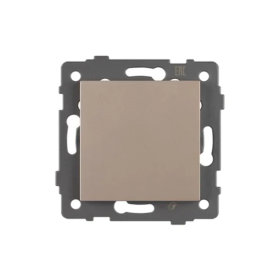 Фото #2 товара Механизм выключателя одноклавишный непроходной SWT-MK01-PL-GD-V (250V, 10A) (Arlight, -)