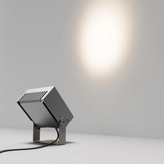 Фото #3 товара Светильник ALT-BLOCK-S185x185-36W Day4000 (GR, 15 deg, 230V) (Arlight, IP66 Металл, 3 года)