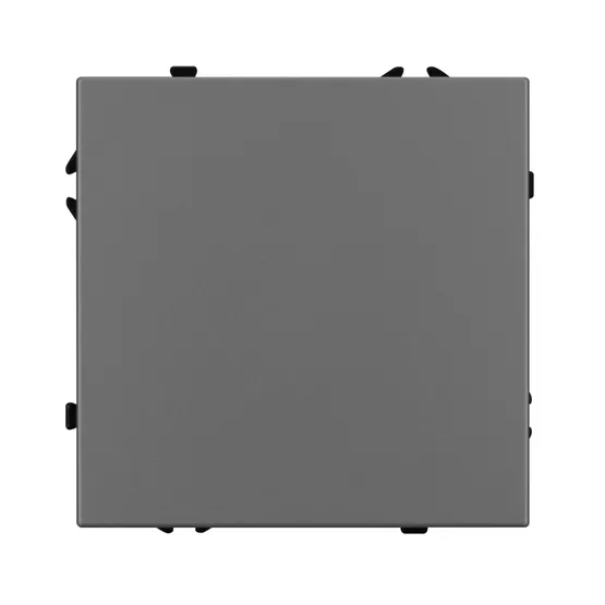 Фото #3 товара Механизм выключателя одноклавишный перекрёстный SWT-NOBE-MKX1-SFPL-GR (230V, 10A) (Arlight, Серый базальт)