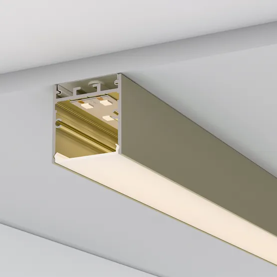 Фото #6 товара Профиль SL-LINE-3638-LW-2000 ANOD GOLD (Arlight, Алюминий)