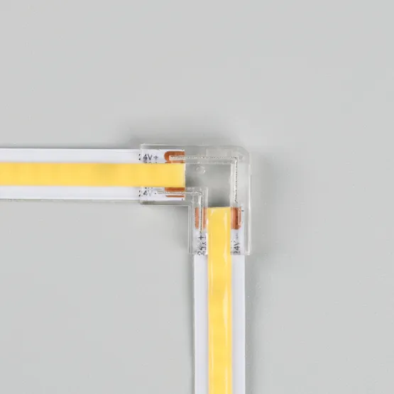 Фото #2 товара Коннектор угловой COB-MONO-8mm-2pin-STS (Arlight, Лента-Лента)