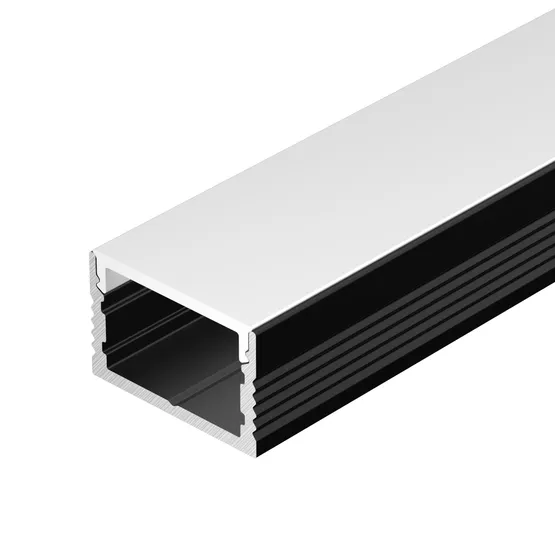 Фото #1 товара Профиль SL-SLIM15-H10-2000 BLACK (Arlight, Алюминий)