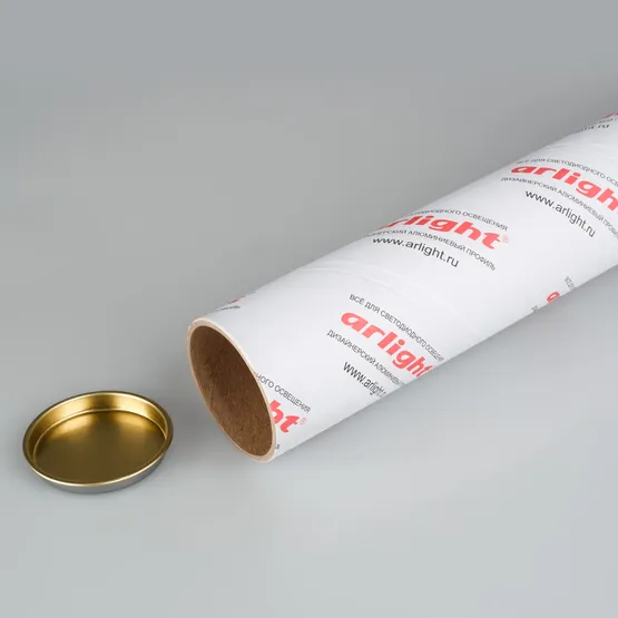 Фото #2 товара Тубус картонный ARL-55х3х2050 (с крышкой) (Arlight, Картон)