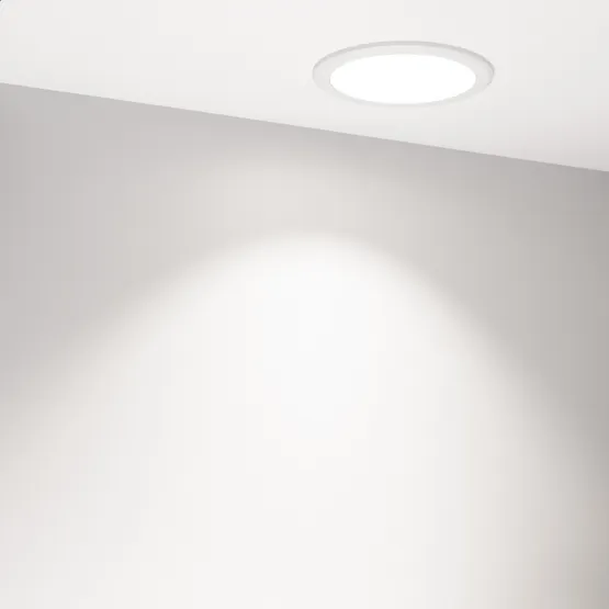 Фото #2 товара Светильник MS-ALORA-BUILT-R140-12W Day4000-MIX (WH, 40 deg, TRIAC) (Arlight, IP54 Пластик, 3 года)