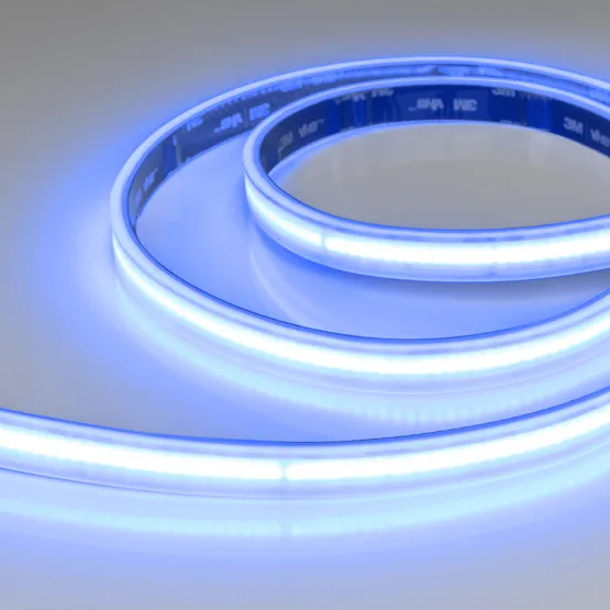 Фото #3 товара Светодиодная лента герметичная COB-PS-X1680-14mm 24V RGB (10 W/m, IP67, TWP100, 5m) (Arlight, -)
