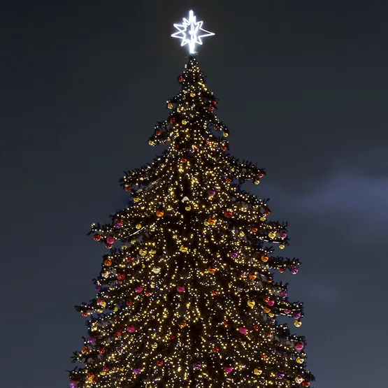 Фото #4 товара Светодиодная гирлянда ARD-STRING-CLASSIC-10000-BLACK-100LED-MILK-FLASH Warm (230V, 7W) (Ardecoled, IP65)