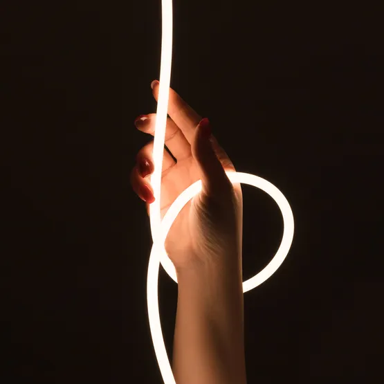 Фото #4 товара Светодиодная лента герметичная LUNA-X960-D8mm 24V Day5000 (8 W/m, IP65, 360deg, 5m) (Arlight, CRI>90)