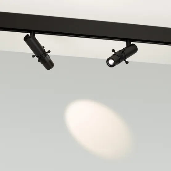 Фото #3 товара Светильник MAG-ORIENT-SPOT-CROP-ZOOM-TC-R35-6W Warm3000 (BK, 19-29 deg, 48V) (Arlight, IP20 Металл, 3 года)