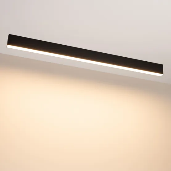 Фото #2 товара Светильник SP-LINE-3567-L960-32W Warm3000 (BK, 120 deg, 230V) IP33 (Arlight, Металл)