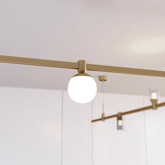 Фото #3 товара Светильник ART-APRIORI-SFERO-R120-5W Warm3000 (GD, 350 deg, 48V) (Arlight, IP20 Металл, 3 года)