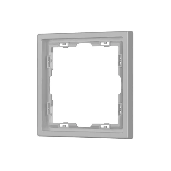 Фото #1 товара Рамка пластиковая FRM-NOBE-SFPL-1-IS (Arlight, Никель)