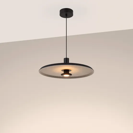 Фото #2 товара Светильник SP-KOTARO-R450-12W Warm3000 (BK-GR, 36 deg, 230V, TRIAC) (Arlight, IP20)