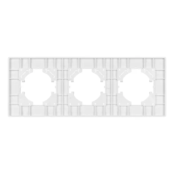 Фото #3 товара Рамка пластиковая FRM-PERIO-PL-3-WH (Arlight, -)