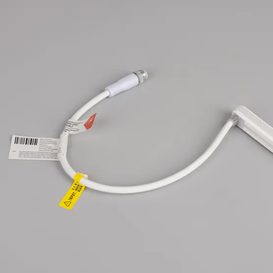 Фото #2 товара Светодиодная лента герметичная SPI WAVE-SIDE-DOUBLE-A80-16x15mm 24V RGB PX10 (12 W/m, IP67, 5m, wire x1) (Arlight, Вывод боковой, 5 лет)