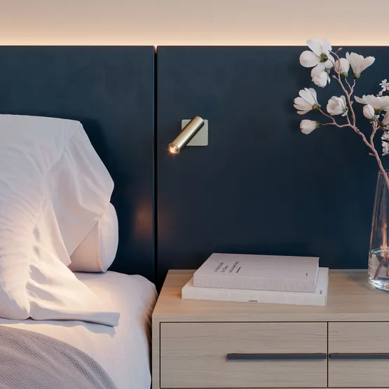 Фото #4 товара Светильник SP-READER-NB-S60x60-3W Warm3000 (GD, 20 deg, 230V) (Arlight, IP20 Металл, 3 года)