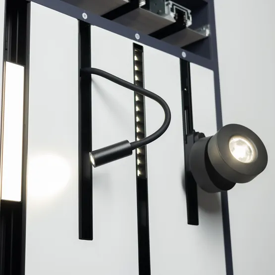 Фото #2 товара Стенд Решения для натяжных потолков ARLIGHT-02-1760x600mm (DB 3мм, пленка) (Arlight, -)