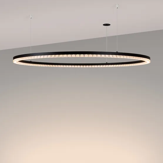 Фото #3 товара Светильник SP-DIAMOND-R1250-80W Warm3000 (BK, 45 deg, 230V, TRIAC) (Arlight, IP20 Металл, 5 лет)