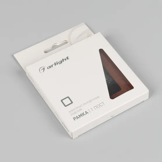 Фото #4 товара Рамка из натурального дерева FRM-XSILO-WD-1-NL (Arlight, -)