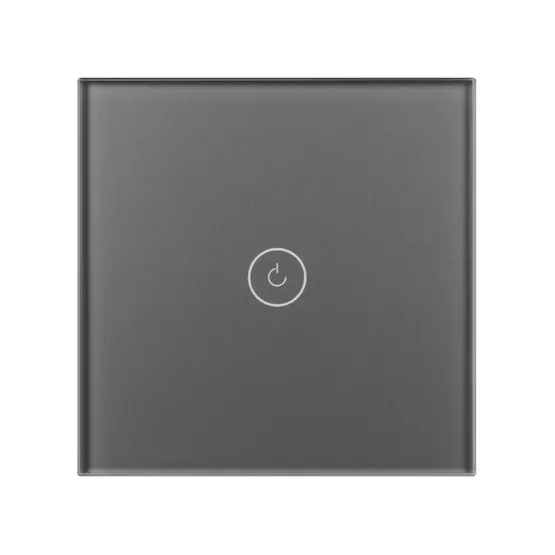 Фото #2 товара Выключатель сенсорный SWT-OMALI-S01-ZB-GR (250V, 10A, Zigbee) (Arlight, Стекло)