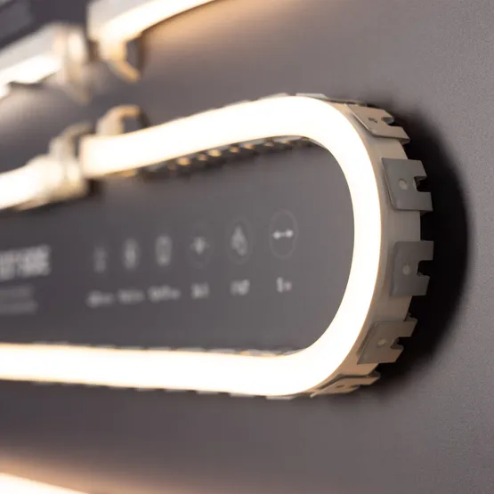 Фото #4 товара Стенд Гибкий Неон MOONLIGHT-830x600mm (DB 3мм, пленка, подсветка) (Arlight, -)