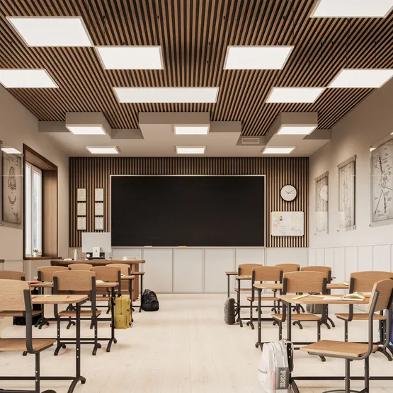 Фото #5 товара Светильник IM-EMERGENCY-3H-S600x600-40W Day4000 (WH, 120 deg, 230V) (Arlight, IP40 Металл, 2 года)